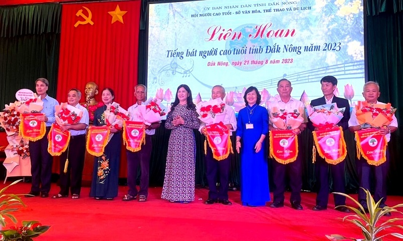 Liên hoan tiếng hát NCT tỉnh Đắk Nông năm 2023: Phong trào văn hóa văn nghệ NCT phát triển mạnh mẽ